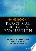 Handbook of practical program evaluation /