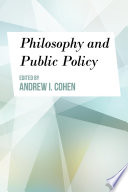 Philosophy and Public Policy /