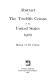 Abstract of the Twelfth census of the United States, 1900 /