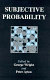 Subjective probability /