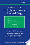 Advances in telephone survey methodology /