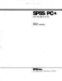 SPSS/PC p+ s tables /