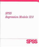 SPSS regression models 12.0 /