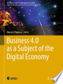 Business 4.0 as a Subject of the Digital Economy /