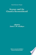 Keynes and the classics reconsidered /