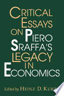 Critical essays on Piero Sraffa's legacy in economics /