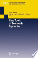 New tools of economic dynamics /