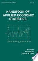 Handbook of applied economic statistics /