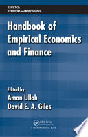 Handbook of empirical economics and finance /