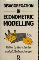 Disaggregation in econometric modelling /