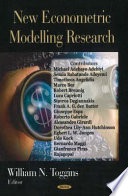 New econometric modelling research /