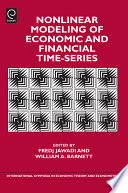 Nonlinear modeling of economic and financial time-series /
