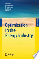 Optimization in the energy industry /