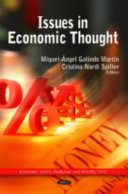 Issues in economic thought /