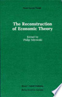 The Reconstruction of economic theory /