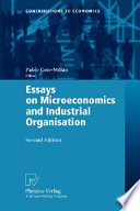 Essays on microeconomics and industrial organisation /