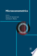 Microeconometrics /