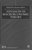 Advances in macroeconomic theory /