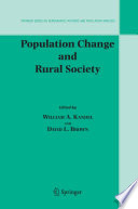 Population change and rural society /