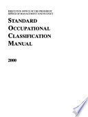 Standard occupational classification manual /