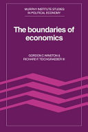 The Boundaries of economics /