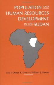 Population and human resources development in the Sudan /