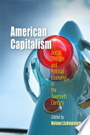 American capitalism : social thought and political economy in the twentieth century /
