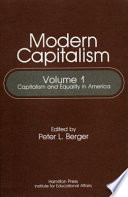 Capitalism and equality in America /