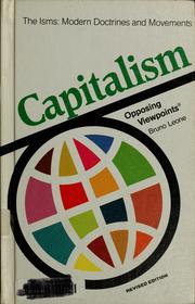 Capitalism : opposing viewpoints /