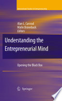 Understanding the entrepreneurial mind : opening the black box /