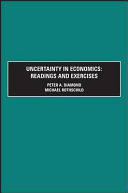 Uncertainty in economics : readings and exercises /