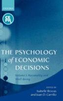 The psychology of economic decisions /
