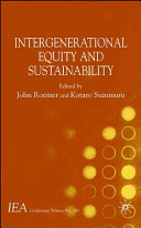 Intergenerational equity and sustainability /