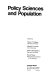 Policy sciences and population /