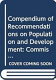 Compendium of recommendations on population and development /