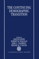 The continuing demographic transition /