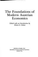 The Foundations of modern Austrian economics /