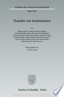 Transfer von Institutionen /