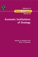 Economic institutions of strategy /