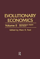 Evolutionary economics /