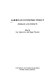American economic policy : problems and prospects /