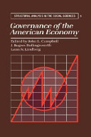 Governance of the American economy /