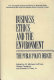 Business, ethics, and the environment : the public policy debate /