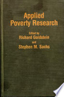 Applied poverty research /