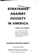 Strategies against poverty in America /