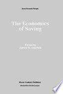 The Economics of saving /