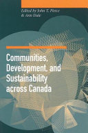 Communities, development, and sustainability across Canada /