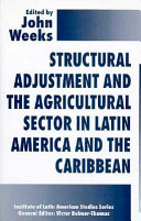 Structural adjustment and the agricultural sector in Latin America and the Caribbean /