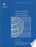 Poverty and policy in Latin America and the Caribbean /