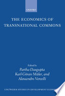 The economics of transnational commons /